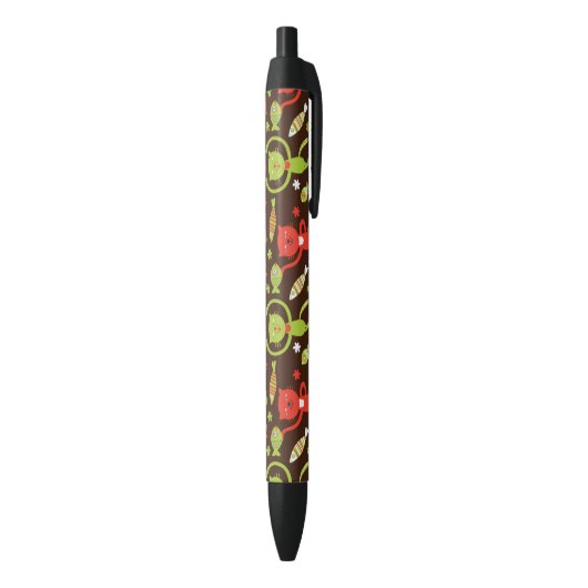 Stylo Noir motif 2 (Bas (Vertical))
