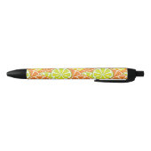 Stylo Noir Motif 2 d'agrume (Bas)