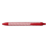 Stylo Noir Motif 2 de coeur (Dos)