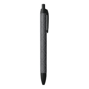 Stylo Noir Motif 6 de damassé
