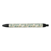 Stylo Noir Motif abstrait (Devant)