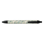 Stylo Noir Motif abstrait (Dos)