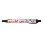 Stylo Noir motif alimentaire amusant (Bas)