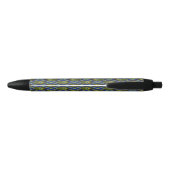 Stylo Noir Motif asiatique (Dos)