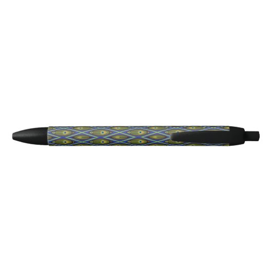 Stylo Noir Motif asiatique (Dos)