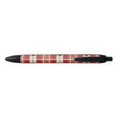 Stylo Noir Motif Aztec (Dos)