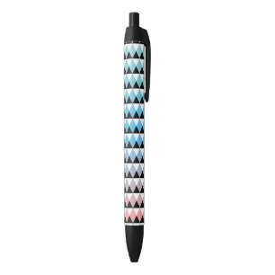 Stylo Noir Motif aztèque tribal d'Ombre