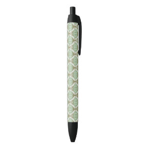 Stylo Noir Motif bleu de Motton