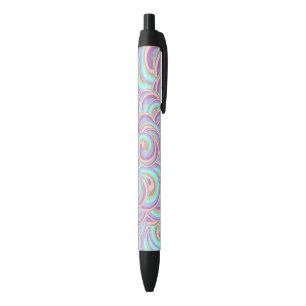 Stylo Noir Motif bulles