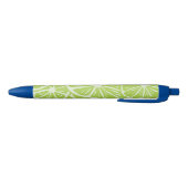 Stylo Noir Motif citron (Bas)