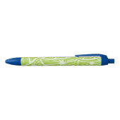 Stylo Noir Motif citron (Haut)