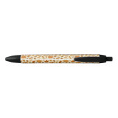 Stylo Noir Motif classique de Thanksgiving (Dos)