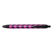 Stylo Noir Motif coloré (Dos)