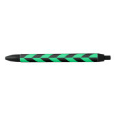 Stylo Noir Motif coloré (Devant)