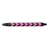 Stylo Noir Motif coloré (Devant)