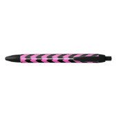 Stylo Noir Motif coloré (Dos)