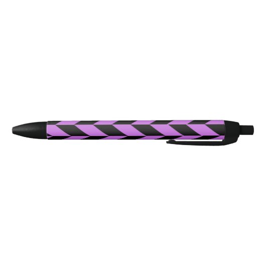 Stylo Noir Motif coloré (Bas)