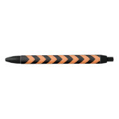 Stylo Noir Motif coloré (Devant)
