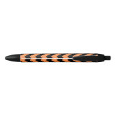 Stylo Noir Motif coloré (Dos)