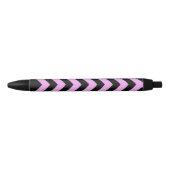 Stylo Noir Motif coloré (Devant)