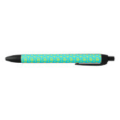 Stylo Noir motif coloré moderne (Bas)