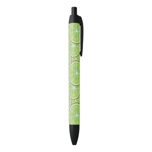 Stylo Noir Motif d'agrume (Bas (Vertical))