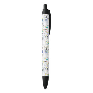 Stylo Noir Motif d'alpaga de griffonnage