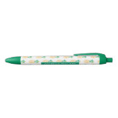 Stylo Noir Motif d'ananas d'amusement (Haut)