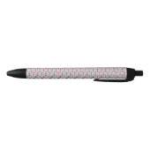 Stylo Noir Motif d'Ancre (Bas)