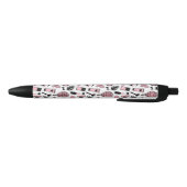 Stylo Noir Motif d'autocollant de maquillage (Bas)