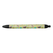 Stylo Noir Motif de barbecue (Devant)