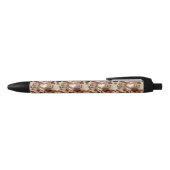 Stylo Noir Motif de café (Haut)