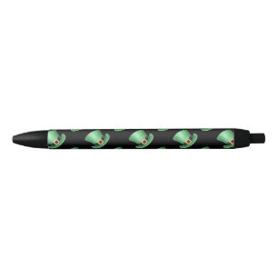 Stylo Noir Motif de casquette supérieur de vert du jour du