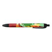 Stylo Noir Motif de cercles abstraits (Bas)