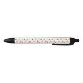 Stylo Noir Motif de chat de vacances mignon (Bas)