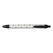 Stylo Noir Motif De Chats, Chats Mignons, Chatons, Poisson (Dos)