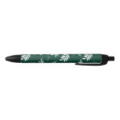 Stylo Noir motif de feuille (Bas)