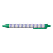 Stylo Noir Motif de fleurs (Bas)