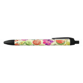 Stylo Noir Motif de fruits (Haut)