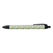 Stylo Noir Motif de fruits tropicaux d'été (Haut)