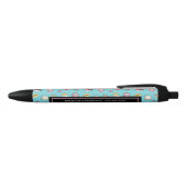 Stylo Noir Motif de griffonnages de dessert (Haut)