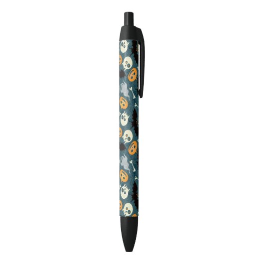 Stylo Noir Motif de Halloween (Bas (Vertical))