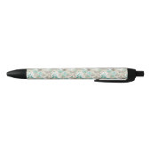 Stylo Noir Motif de jardin (Bas)