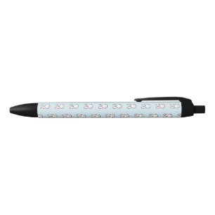 Stylo Noir Motif de lapin visage de lapin mignon
