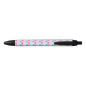 Stylo Noir Motif de méduses, Mignonne méduse, Sea Animaux (Dos)