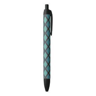 Stylo Noir Motif de mosaïque dans le style arabe