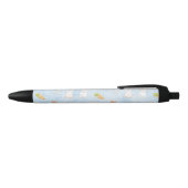 Stylo Noir Motif de Pâques Bleu (Haut)