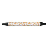 Stylo Noir Motif de Pembroke Welsh Corgi (Devant)