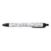 Stylo Noir Motif de pilules saupoudrées (Bas)