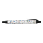 Stylo Noir Motif de pilules saupoudrées (Haut)